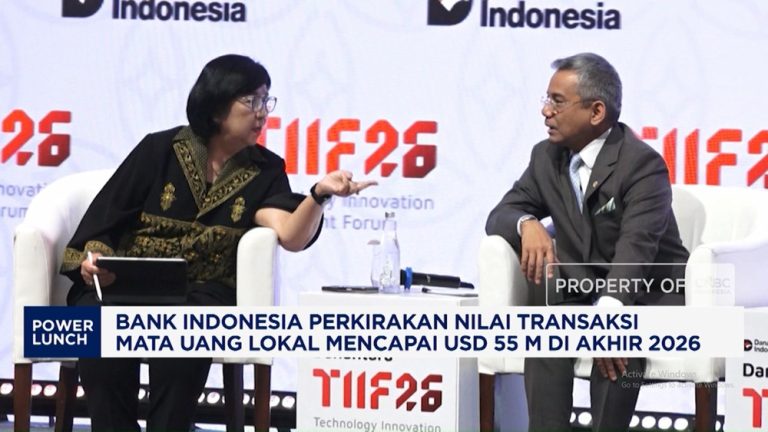 Target Transaksi Mata Uang Lokal Melejit