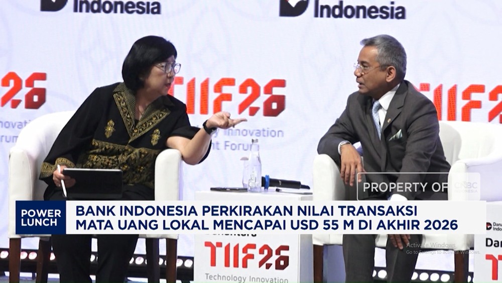 Target Transaksi Mata Uang Lokal Melejit
